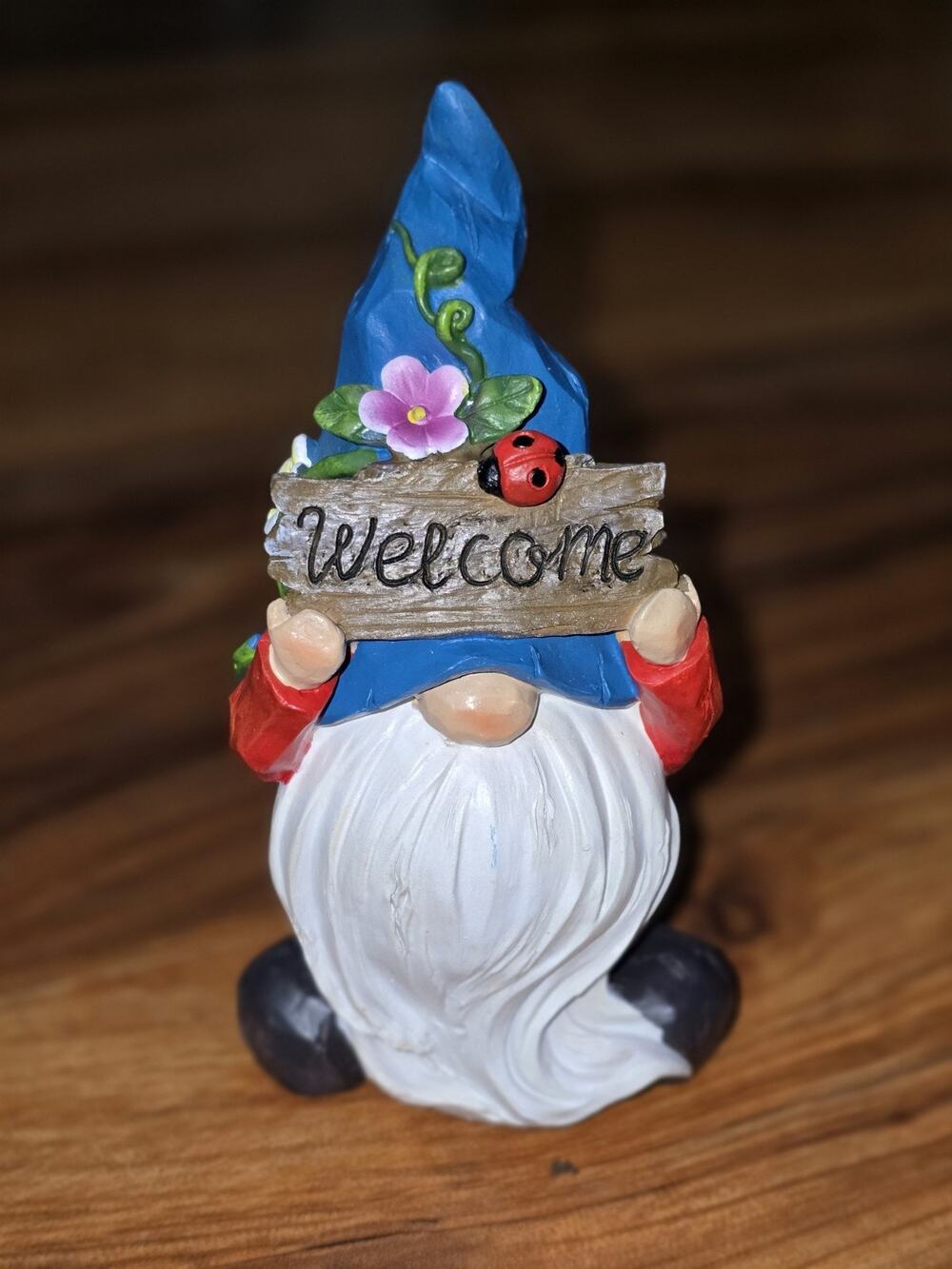Spring Gnome Gnomes Flower Gnome Dwarf Farmhouse Decor Shelf 5.7x 2.6x 2.0